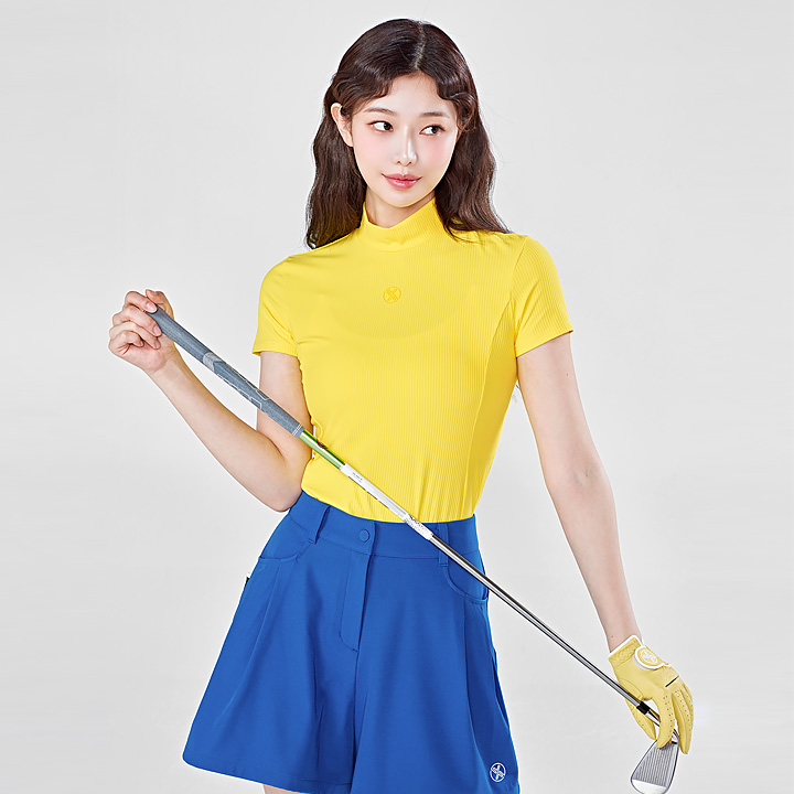 XGFST04J2 short sleeve top yellow