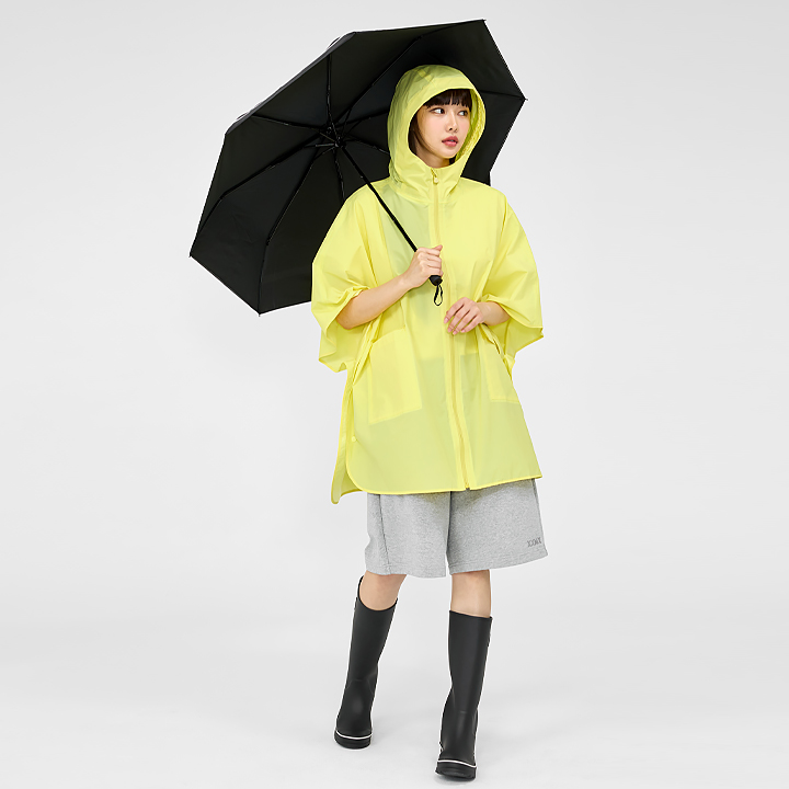  XTFJK04J1 Storm Shield Rain Poncho Lemon Tonic Top