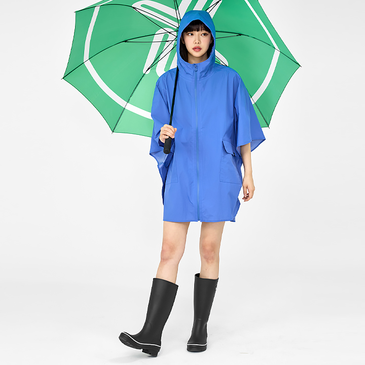 XTFJK04J1 Storm Shield Rain Poncho Storm Blue Top