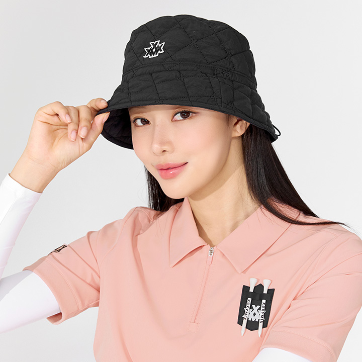 XGFCP04H4 Field mono quilting bucket hat Etc