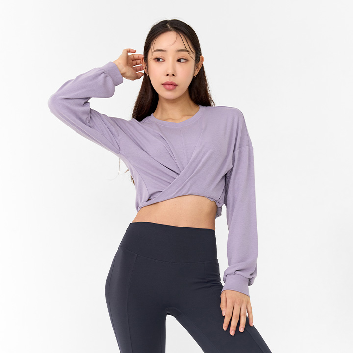 XWFLT07H3 Dusty Lavender Top
