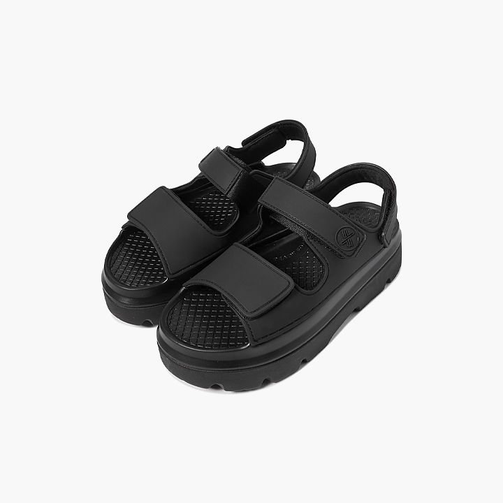 XUK5SS1804 Maxi Dual Sandals Black