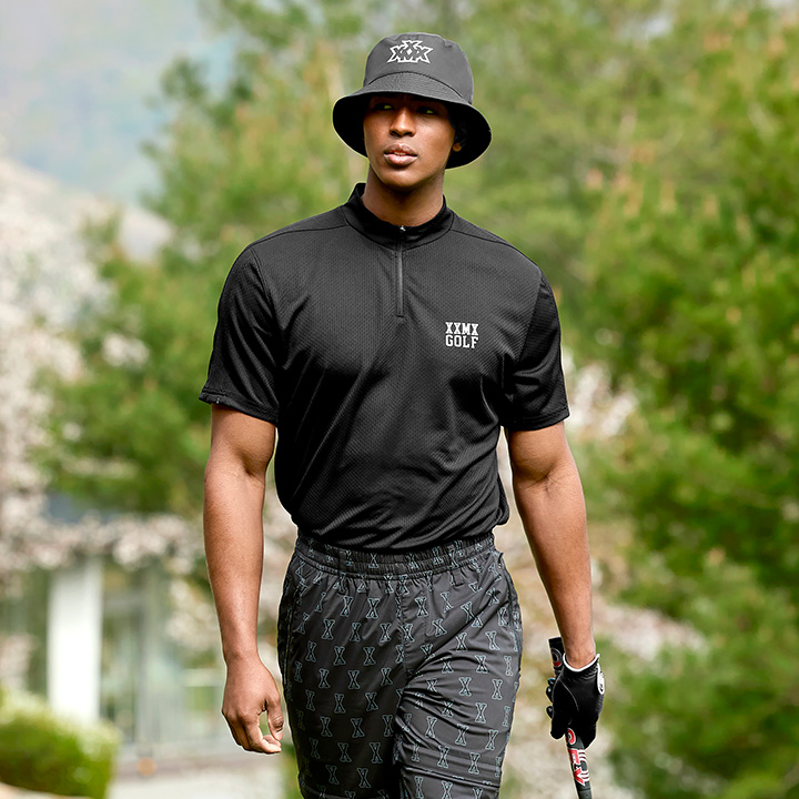 GT2249H Technical Short Sleeve Black Top 