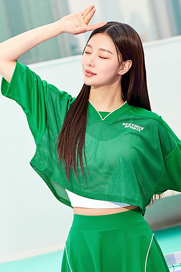 XTFST02J2 Clover Green Top