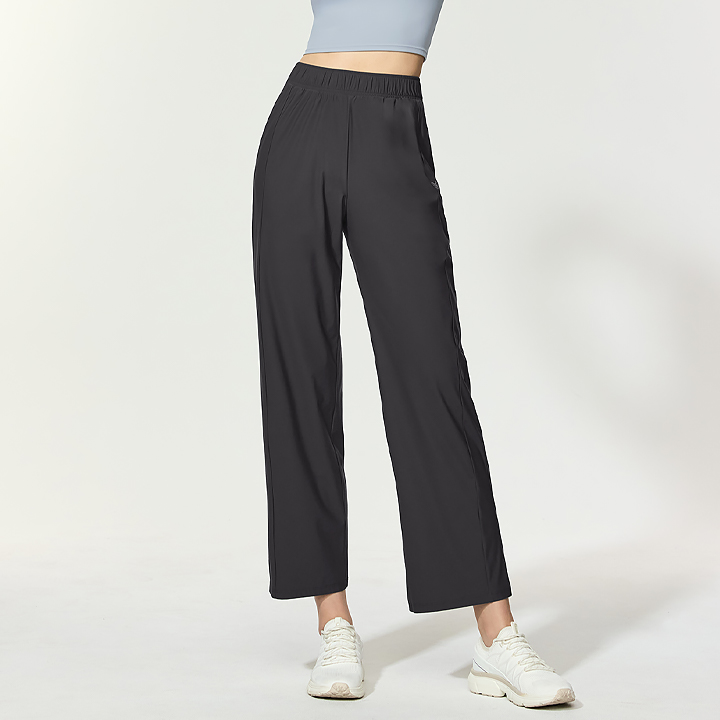 XFK2PT1003 Fresh Cooling Straight Pants Dark Smoke BOTTOM