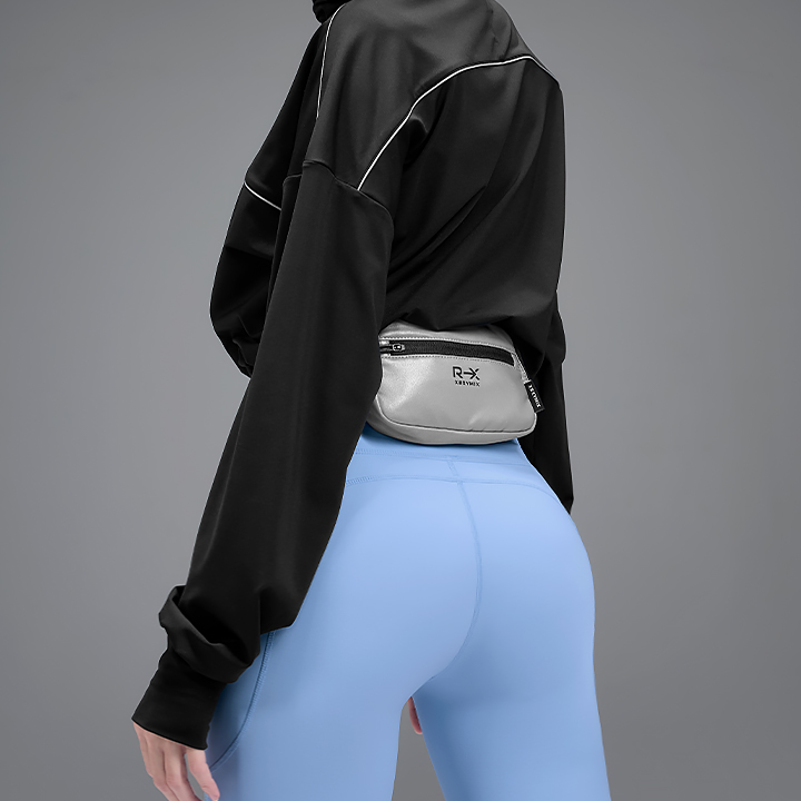 XUK3AB1615 RX All-Over Reflective Running Belt Bag ETC