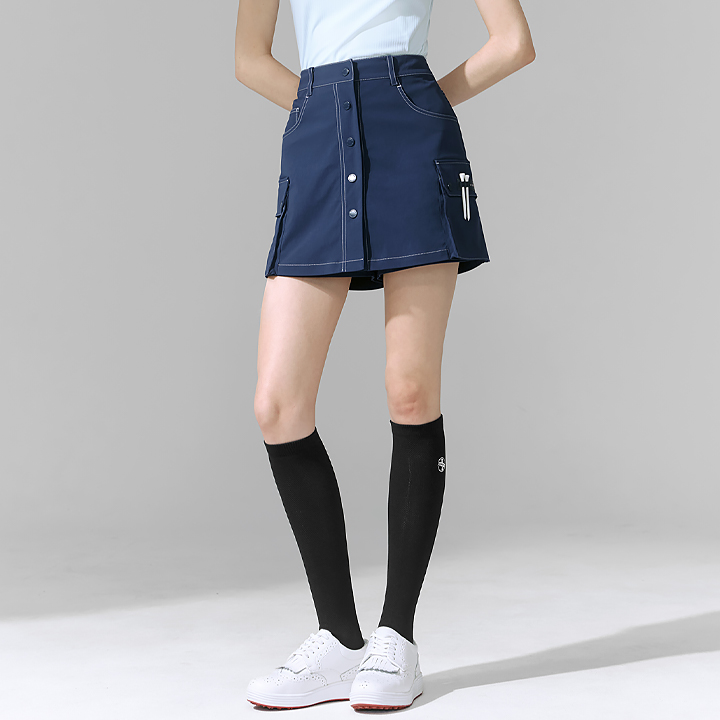 XFK2PS1203 Out Pocket Lap Skirt Shorts Bottom