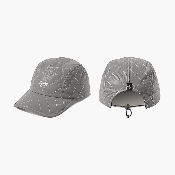 XUK4AC1605 RX All-Over Reflective Quilted Camp Cap ETC