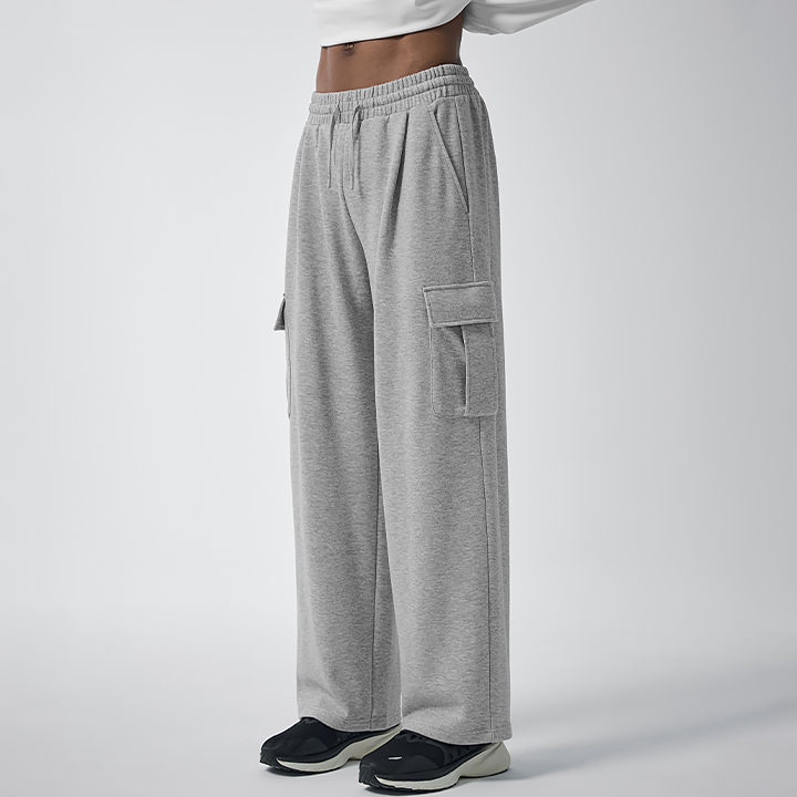 XMK3PT1105 FineCotton Men’s Cargo Wide Pants BOTTOM