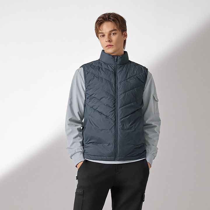 XMK4VD1202 Hybrid Men's Duck Down Vest TOP