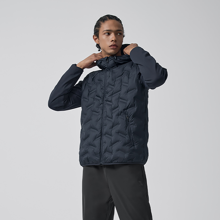 XMK4JD1007 Technical Men's Tube Down Jacket top