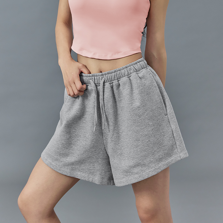 XFK3PS1122 Warm Comfort Fleece Basic Shorts Bottom