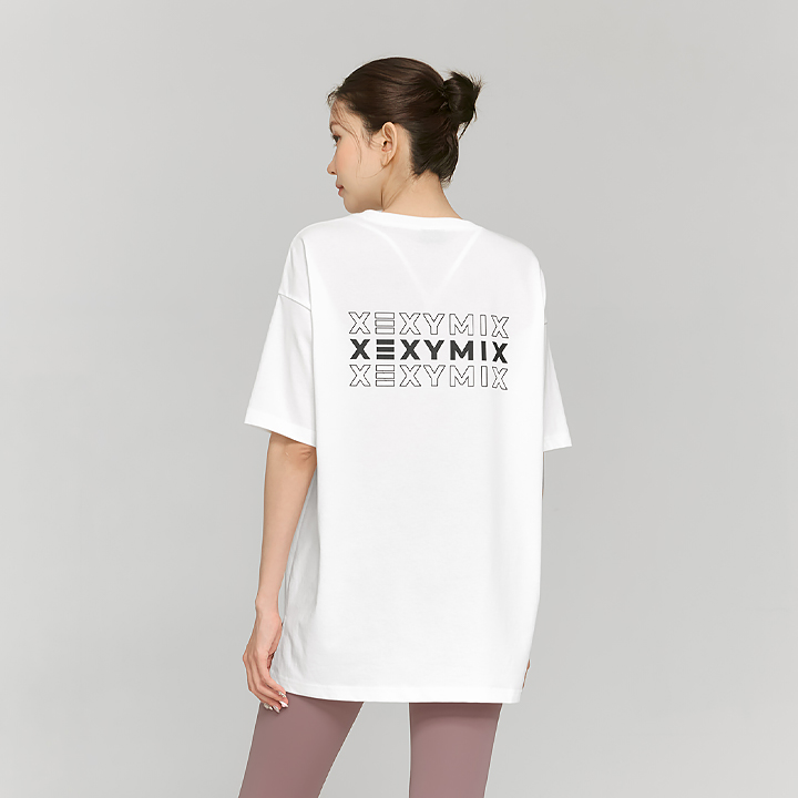 XFK2TS1111 Flipper Cotton Overfit T-shirt Ivory TOP