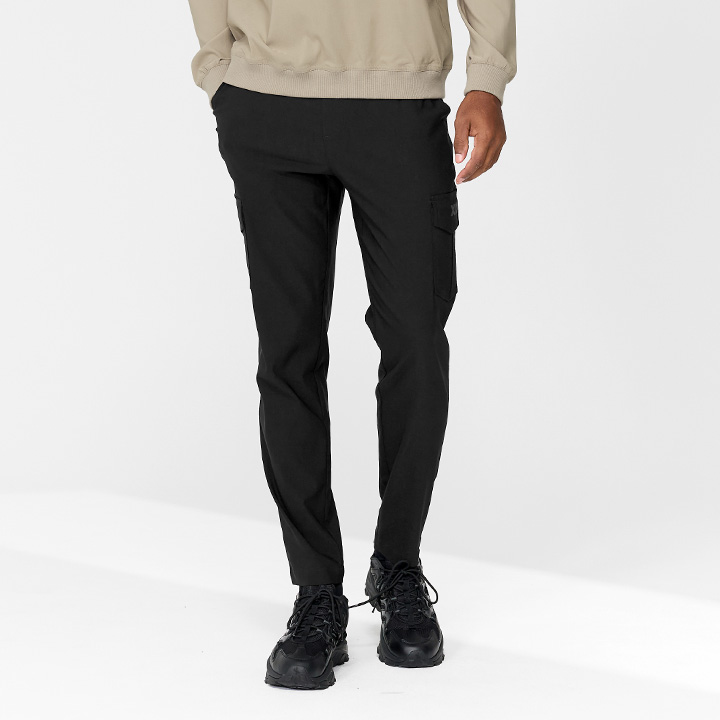 XMMPT02H3 Stretch Outpocket Pants Black Bottom