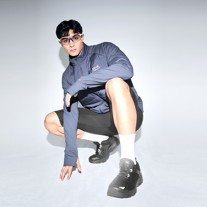 XMK4JP1004 RX Men's Hybrid Lightweight Padding Jacket top