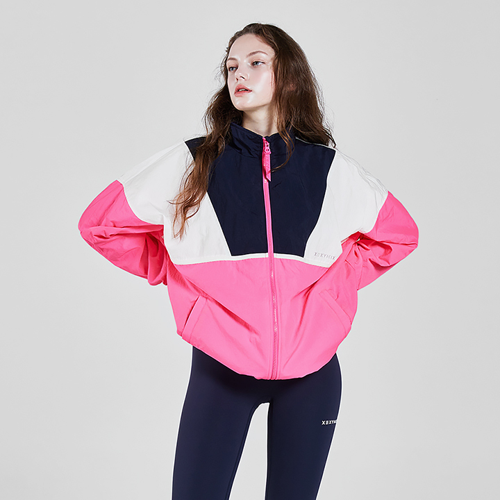 XA5422G Neon Pink Block Top