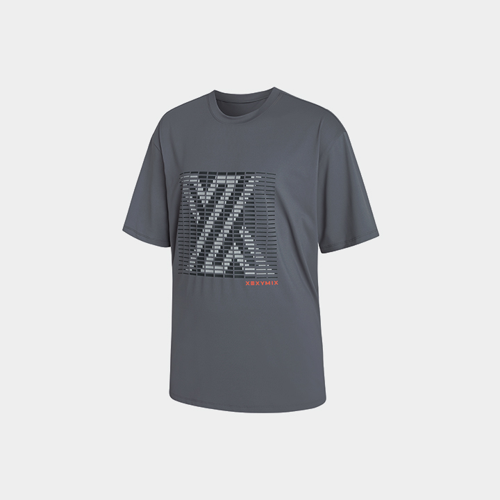 XT2115F Skull Middle Grey Top