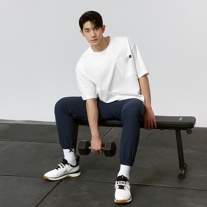 XMK1PT1001 Stretch Tapered Jogger Pants Bottom