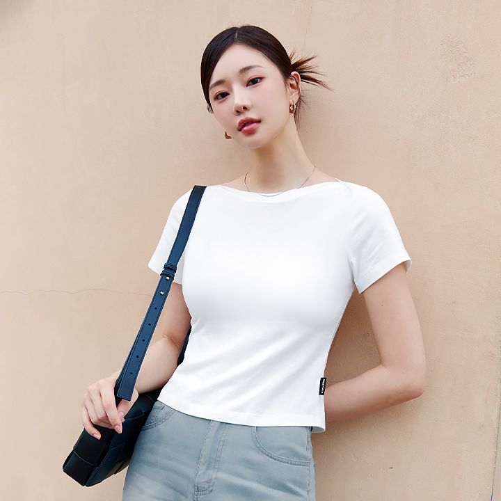 XFK2TS1107 Supima Short Sleeve Top