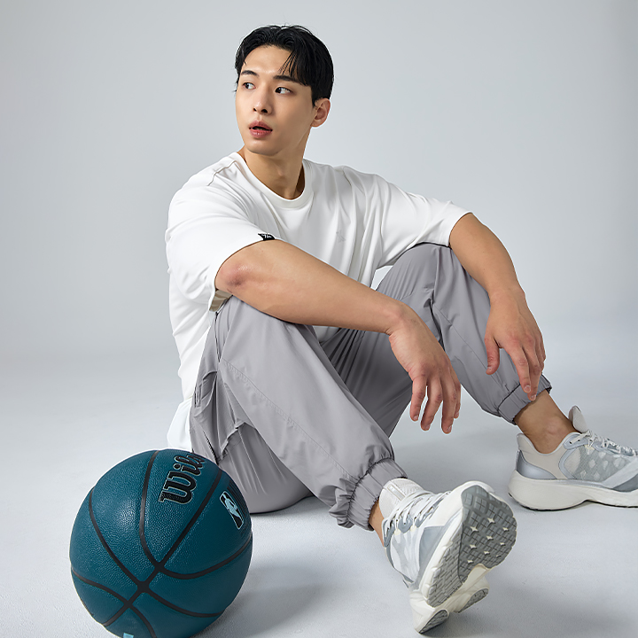 XMK2PP1101 Elastic Loose Fit Cargo Jogger Pants bottom