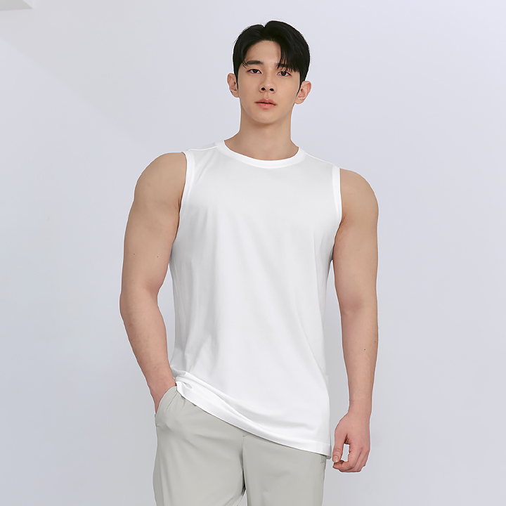 XMK2TE1002 Mesh Seamless Men's Sleeveless TOP