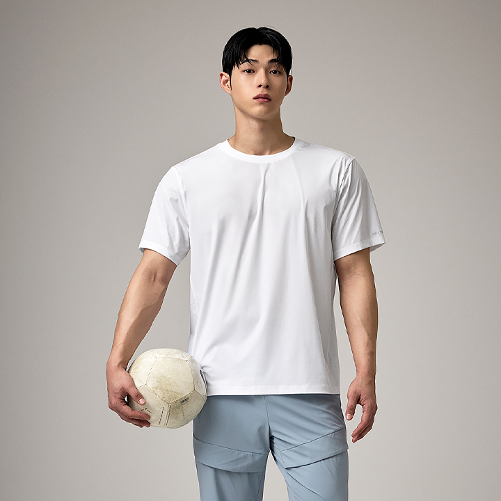 XMK2TS1001 Soft Breeze Mesh Men's Short Sleeve TOP