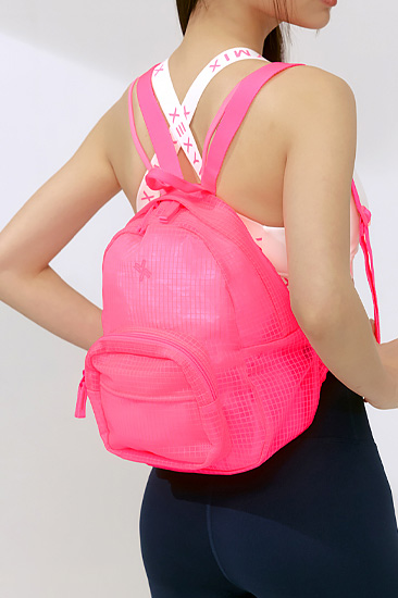 XUK5AB1609 Symbol Logo Mesh Mini Bag pack etc 