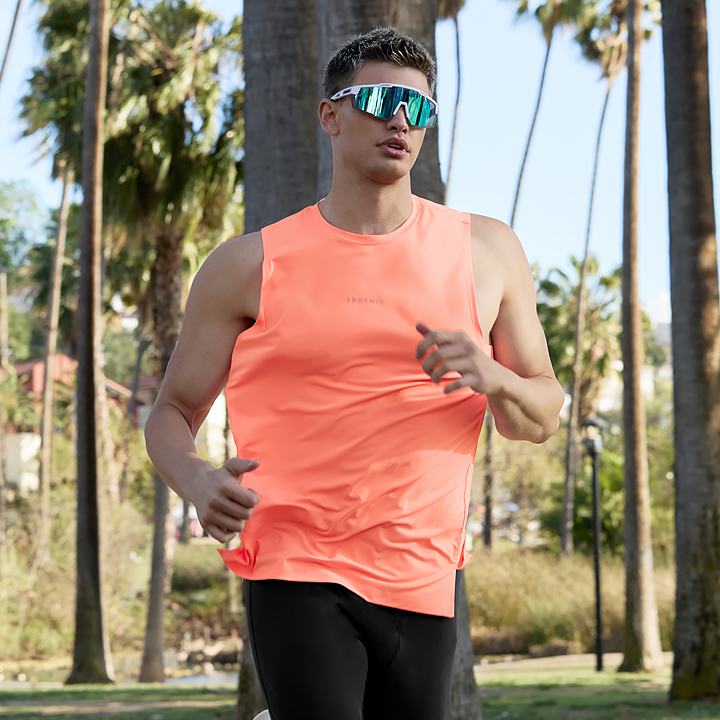 XMK2TE1005 RX Mesh Mens Sleeveless Top