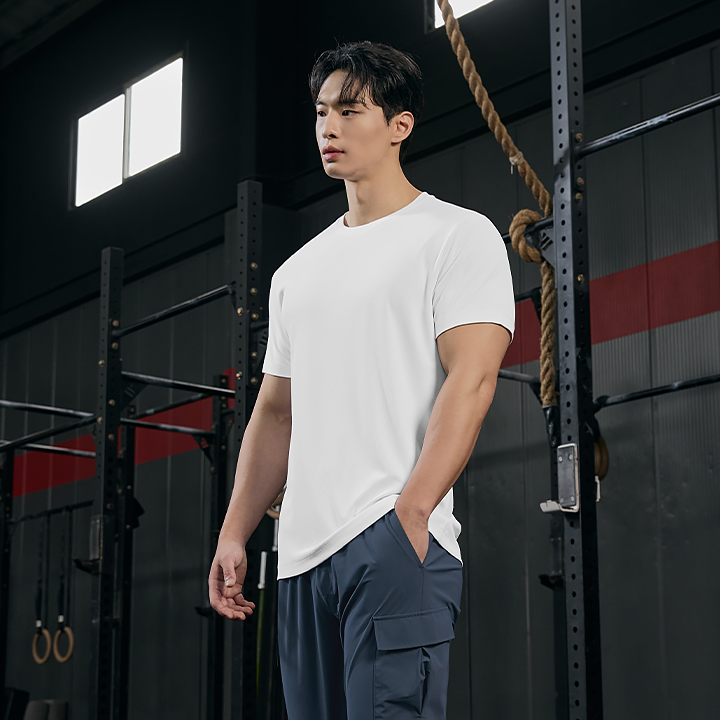 XMK3TS1004 Airwaffle Mesh Men's Regular Fit Short Top