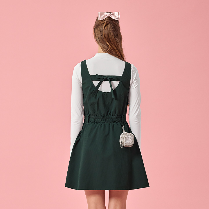 XFK3OP1202 Bag bowknot volume One Piece TOP