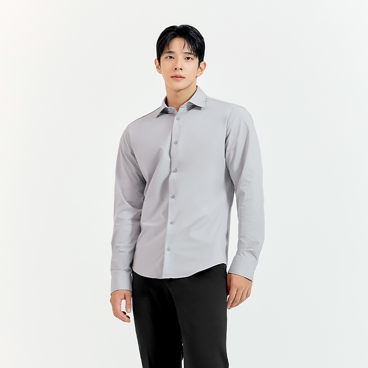 XMK3HC1102 Magic Tension Men’s Modern Slim Fit Shirt TOP