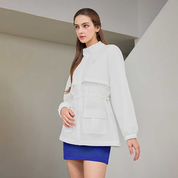 XFK3JL1201 Out Pocket String Wind Jacket TOP