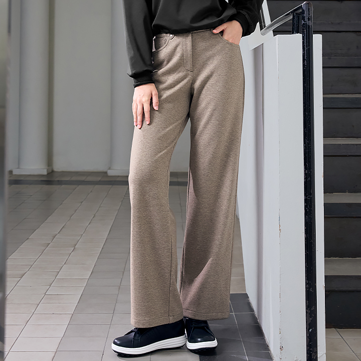 XFK3PP1206 Soft Twill Semi-Wide Pants BOTTOM