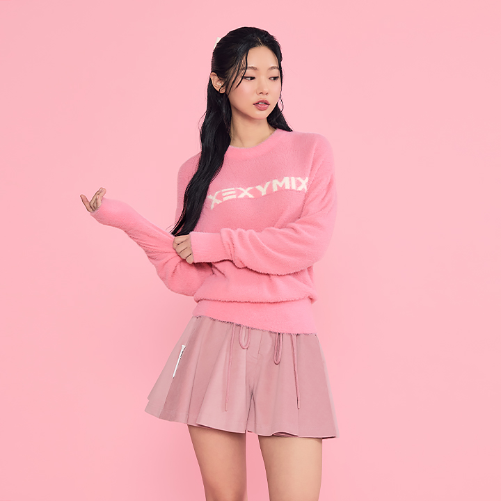 XFK4ER1201 Soft Cloud Knit TOP