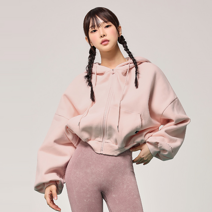 XA5127N Napping Hood Zip up TOP