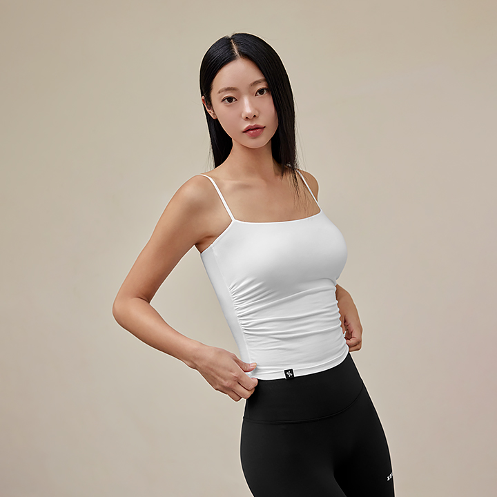 XFL5UT2048 More Smooth Shirring Tank Top 