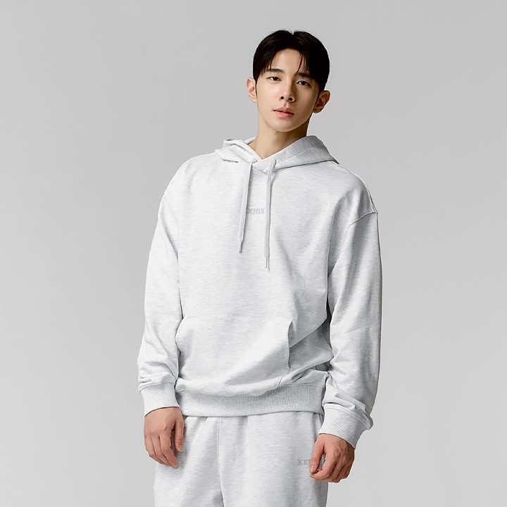 XMMHD01J1 Light Melange Top