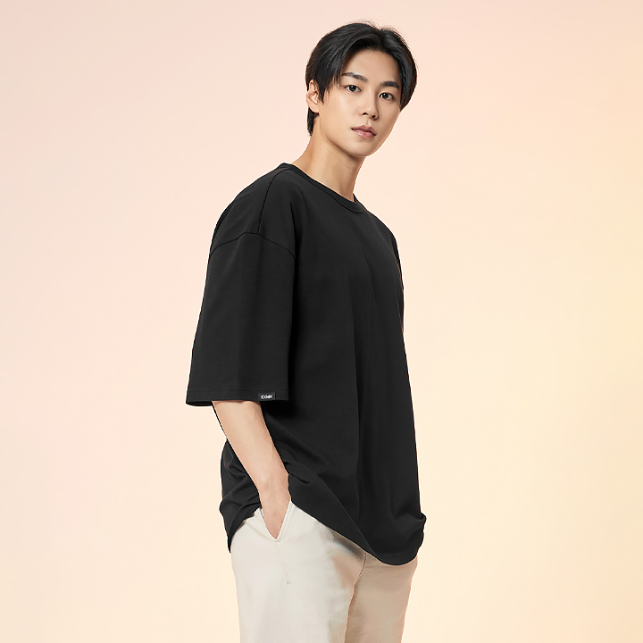 XMMST02J2 Oversized Basic Short Top