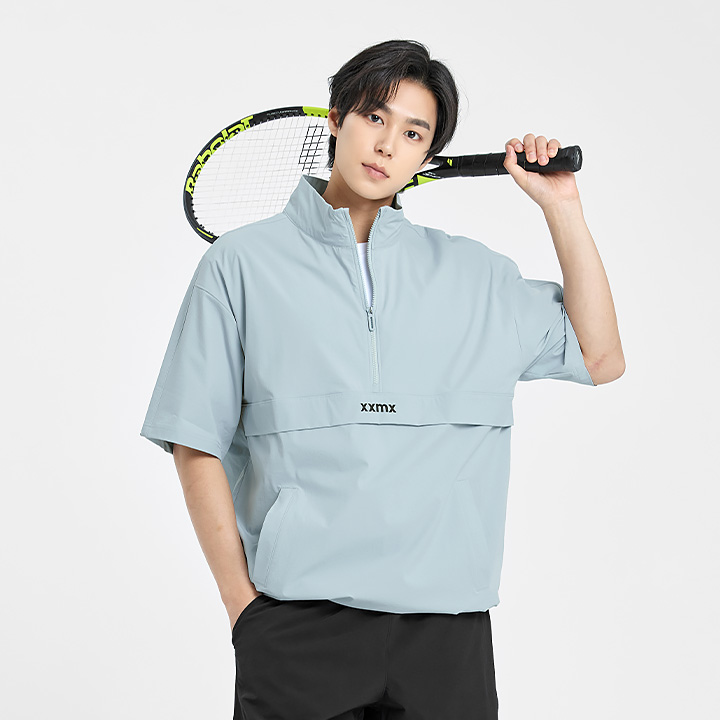 XMMJK02J2 Windy Stretch Anorak Top