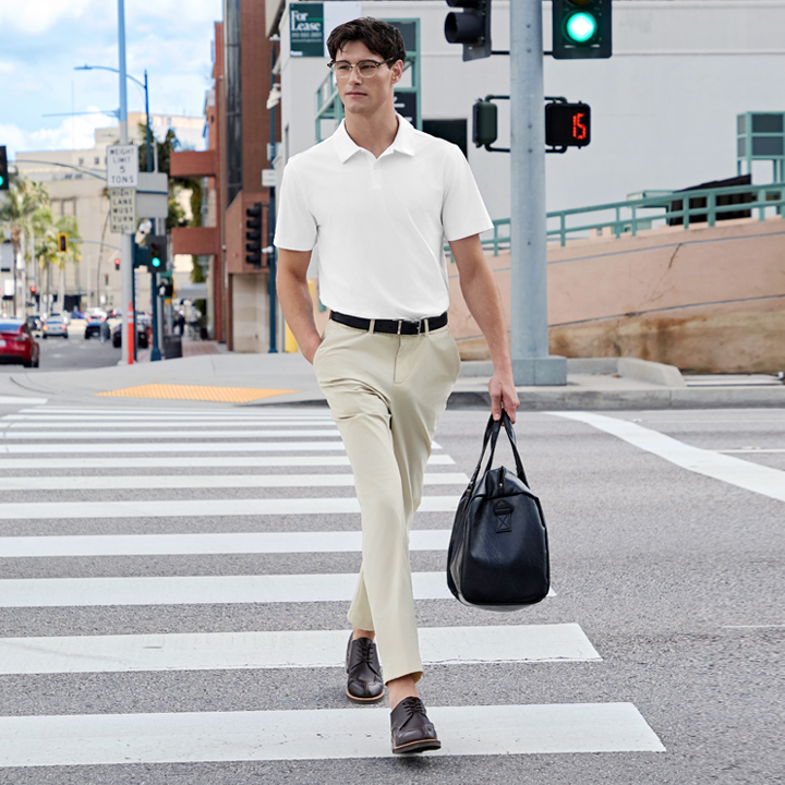 XMMSS02J1 Magic Banding Men's Twill Slacks 9.1&9.6 Bottom