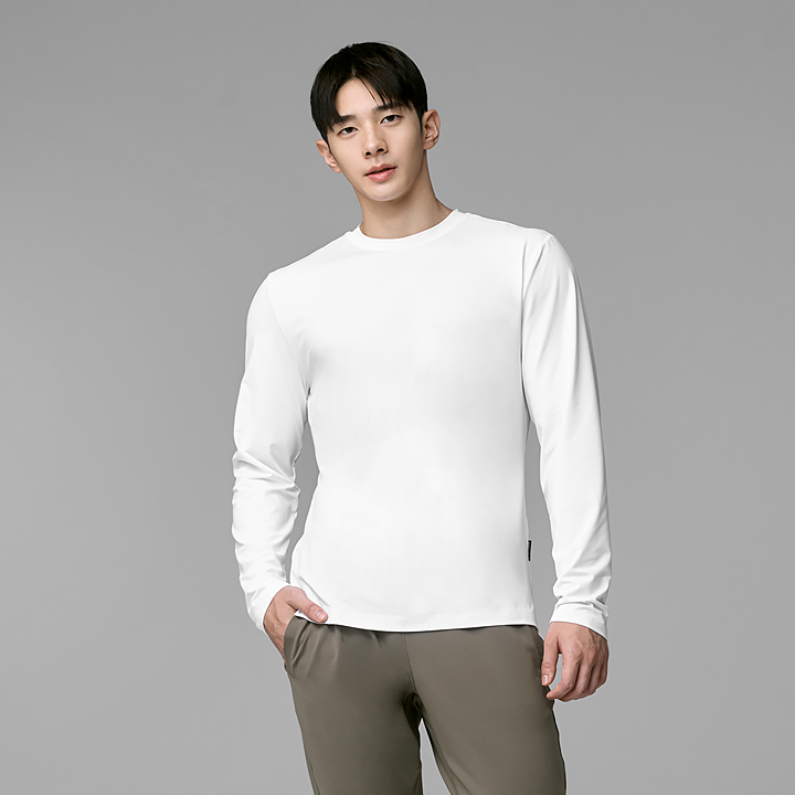 XWMLT05J3 All Day Feather Men's Long Sleeve TOP