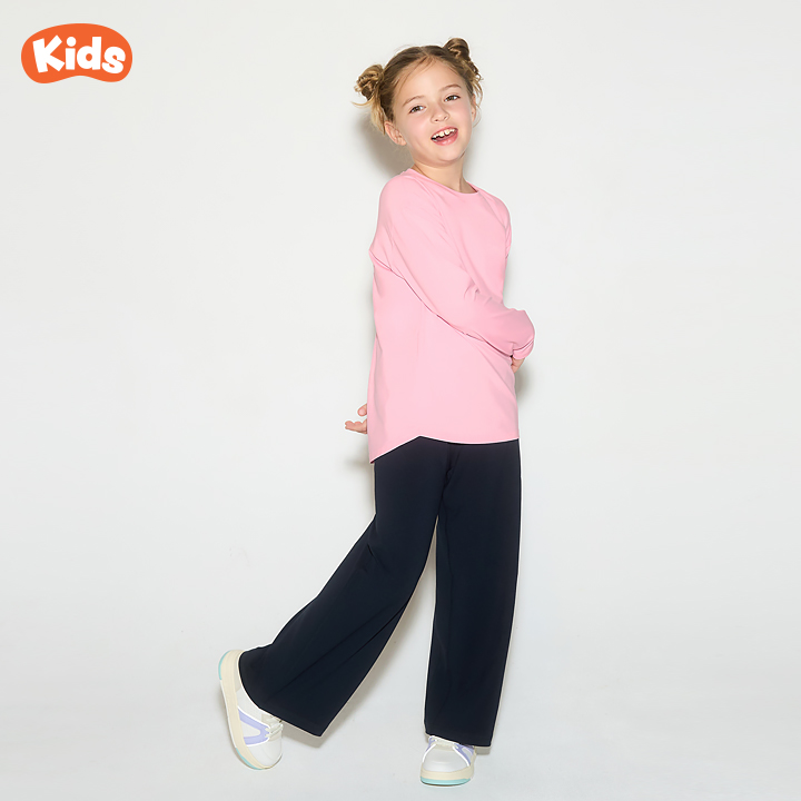 XKULG02J3 Comfortfine Kids Napping Wide Leggings BOTTOM