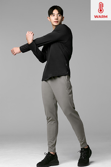 XWMTP04J3 Comfort Pine fleece tapered pants Bottom