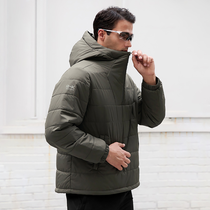 XWMPJ01J3 RX Windproof Padded Anorak Top