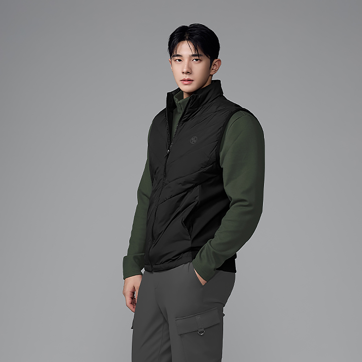 XMK4VD1202 Hybrid Men's Duck Down Vest TOP