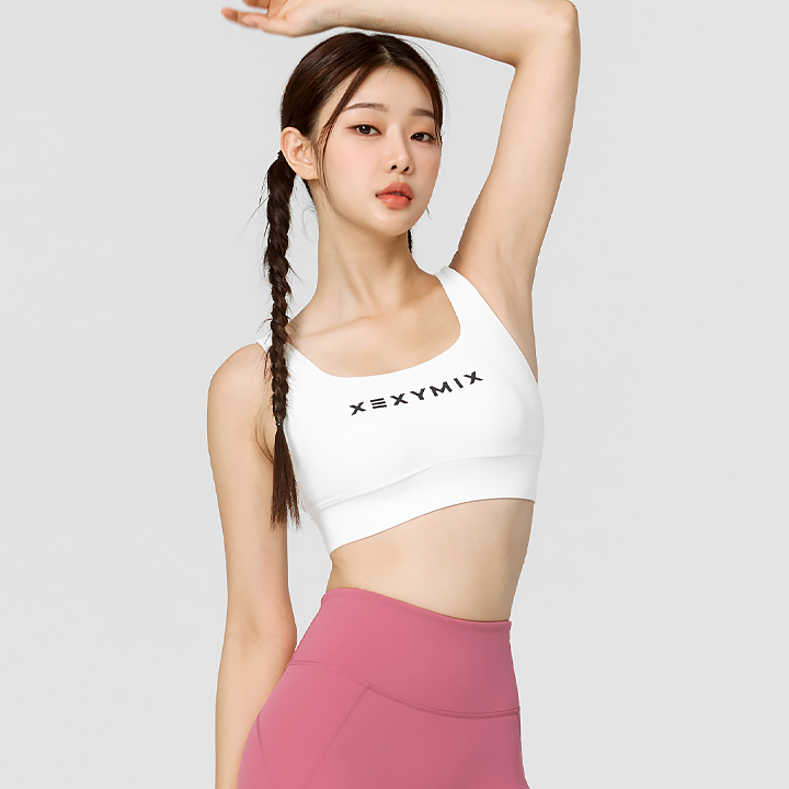 XWFBR14J3 Black Label Signature Powerrise Bra Top Ivory Top