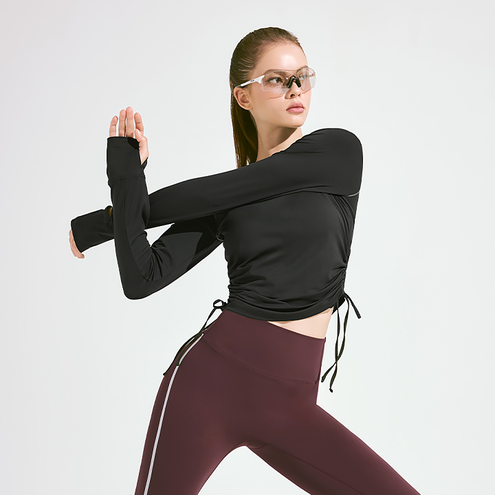 XFK3TL1009 RX Mild Touch Shirring Long TOP