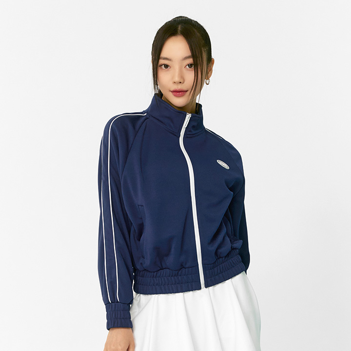 XWFGJ02H3 Line Track Jacket Night Blue Top