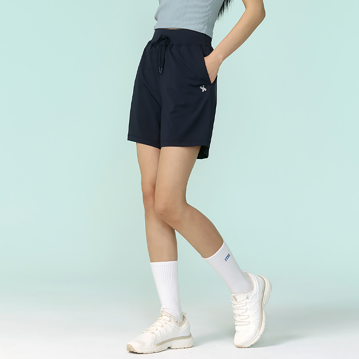 XFK2PS1002 Ice Cooling Freedom Shorts Elixir Navy Bottom