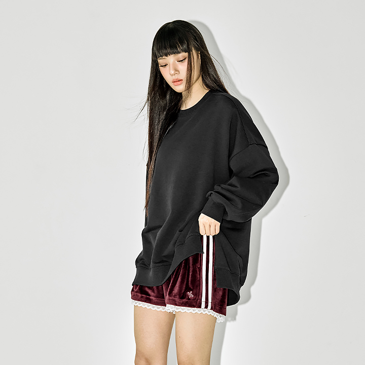 XFK4TL1105 Soft Touch Overfit Man to Man TOP